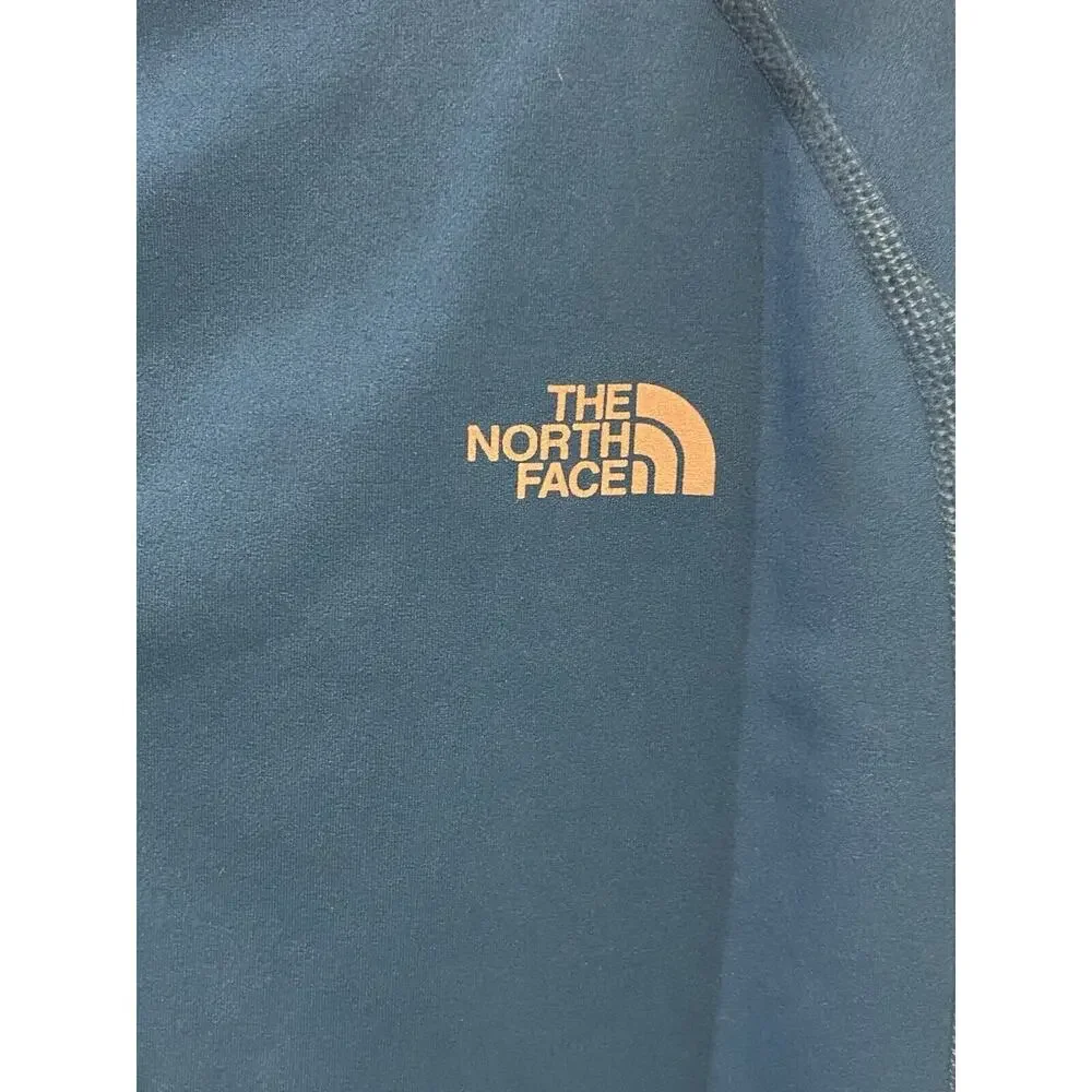 The North Face Blue 1/4 Zip- Up Jacket Men's size L